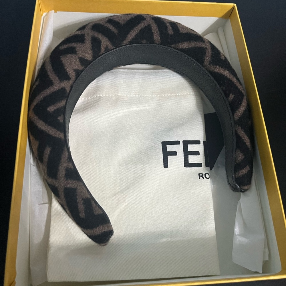Fendi wool headband
